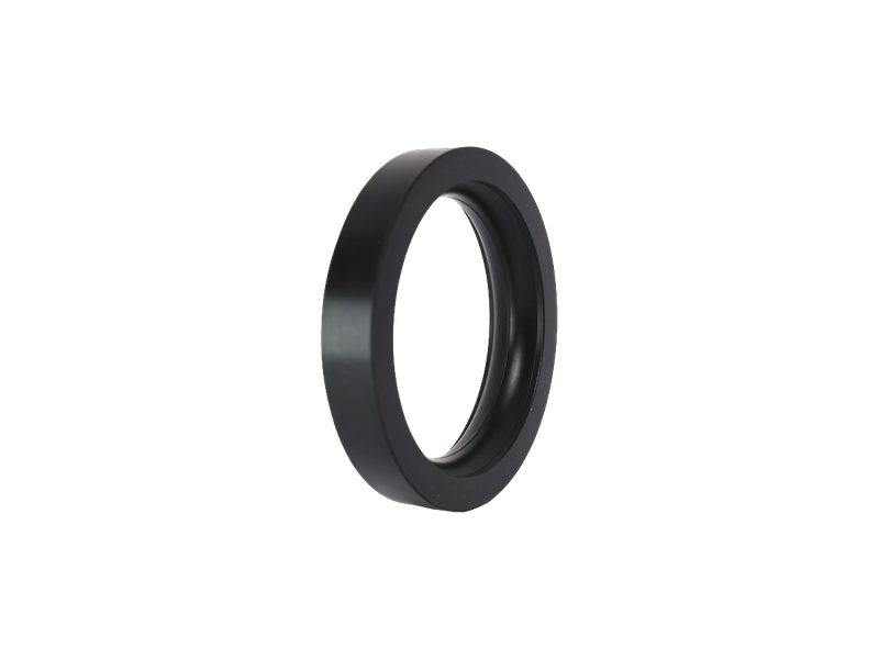 A Tuff Breed® Standard Header Ring shown at an angle, showing its stepped inner bore.